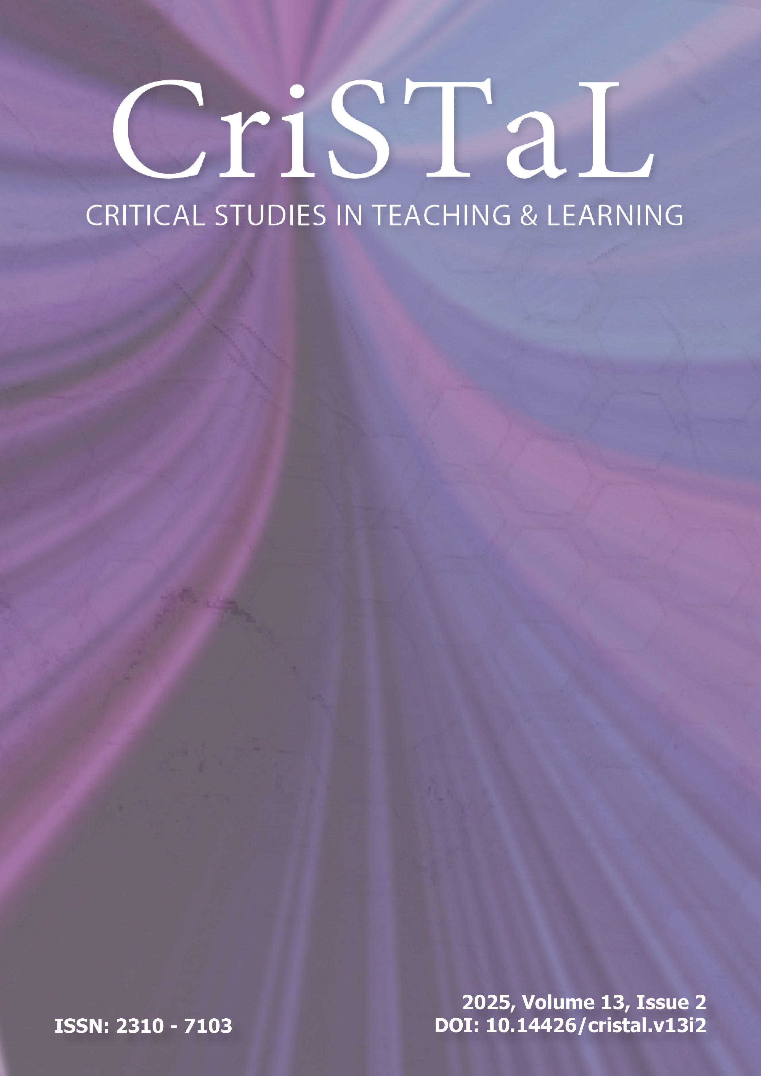 cover for Vol 13 issue 2