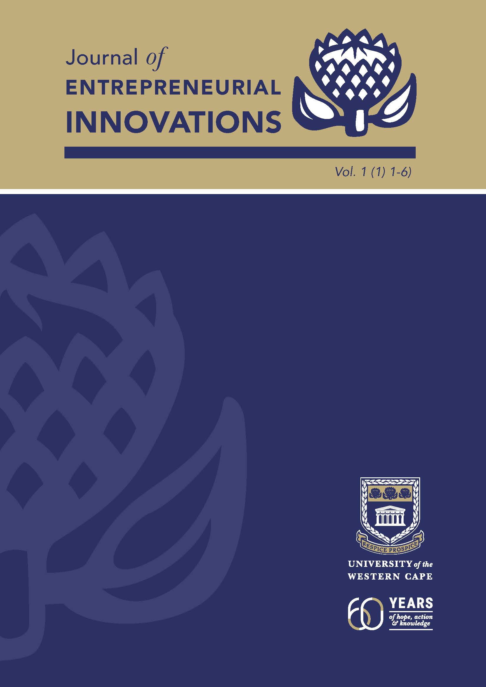 					View Vol. 1 No. 1 (2020): Journal of Entrepreneurial Innovations
				