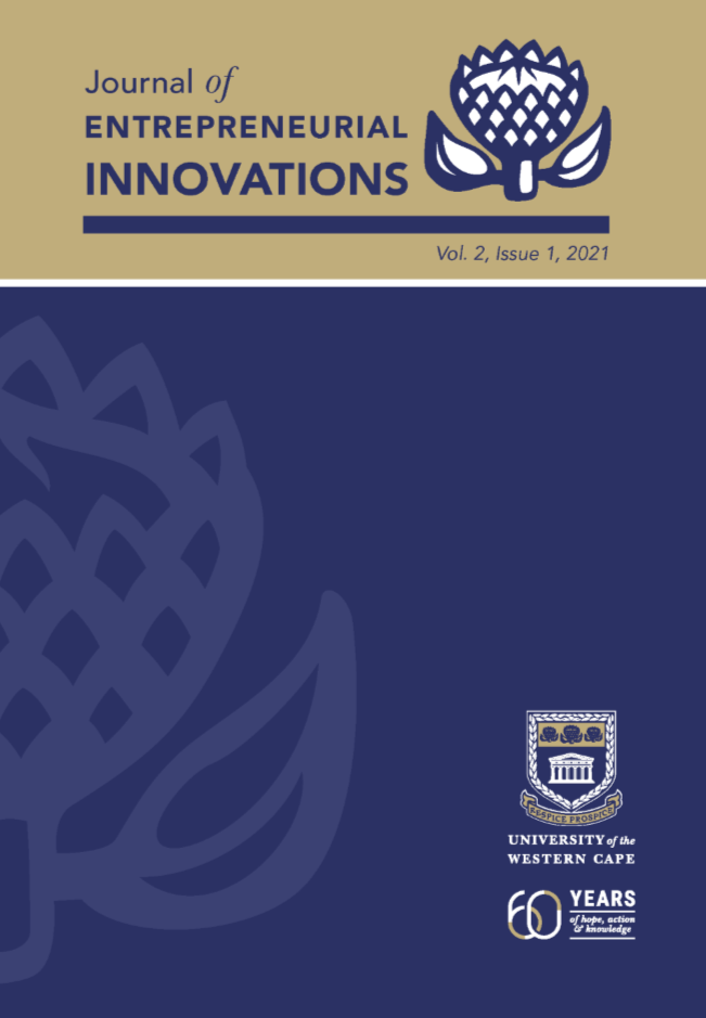 					View Vol. 2 No. 1 (2021): Journal of Entrepreneurial Innovations
				